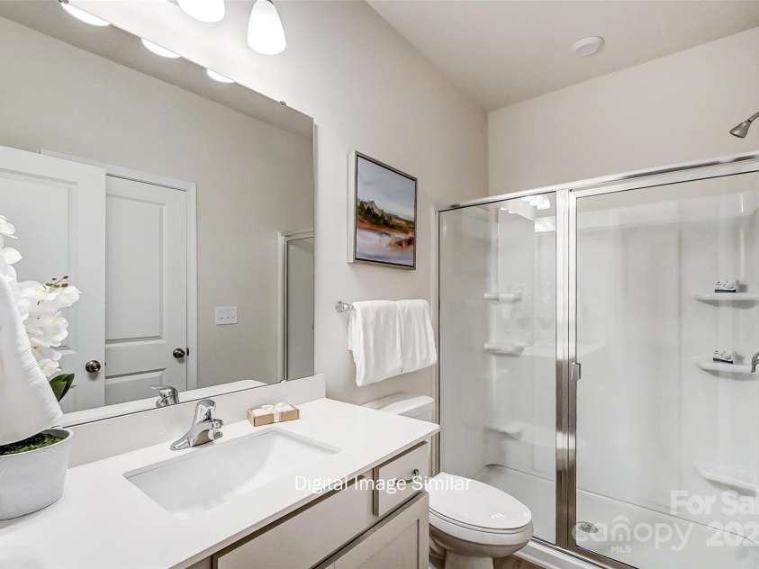 2526 Mabel Lane, Monroe, NC 28110.  MLS# CAR4252288, YatesRealty ID 12140. 1st Floor Bath--Representational Photo Only