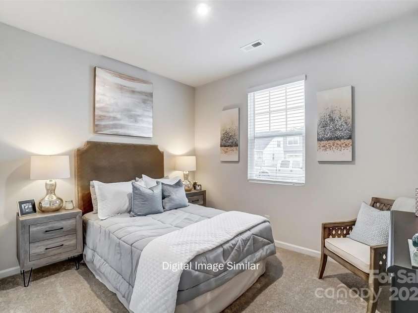 2526 Mabel Lane, Monroe, NC 28110.  MLS# CAR4252288, YatesRealty ID 12140. 1st Floor Guest Bedroom--Representational Photo Only