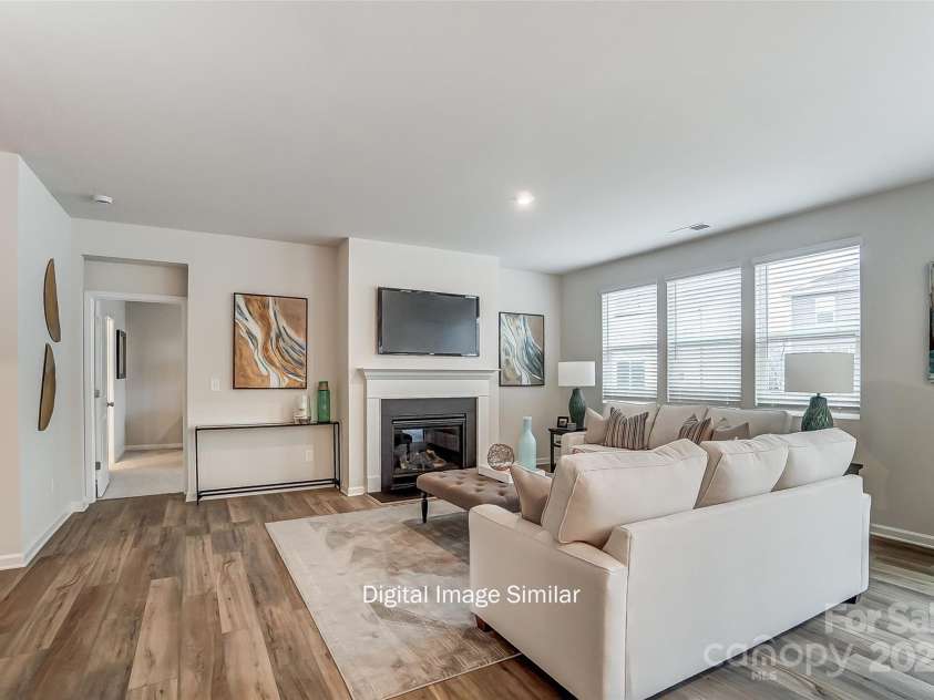 2526 Mabel Lane, Monroe, NC 28110.  MLS# CAR4252288, YatesRealty ID 12140. Great Room--Representational Photo Only