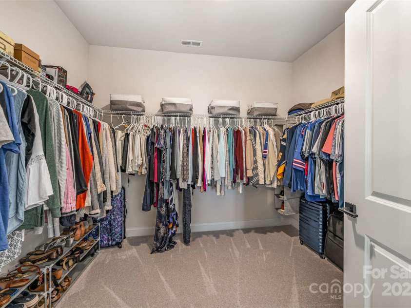 7056 Cornwallis Court, Iron Station, NC 28080.  MLS# CAR4234926, YatesRealty ID 12150. Primary walk-in closet