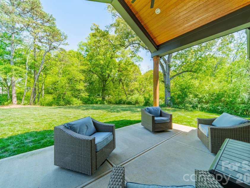 5201 Meadowland Parkway, Monroe, NC 28112.  MLS# CAR4364272, YatesRealty ID 12151. Back Porch