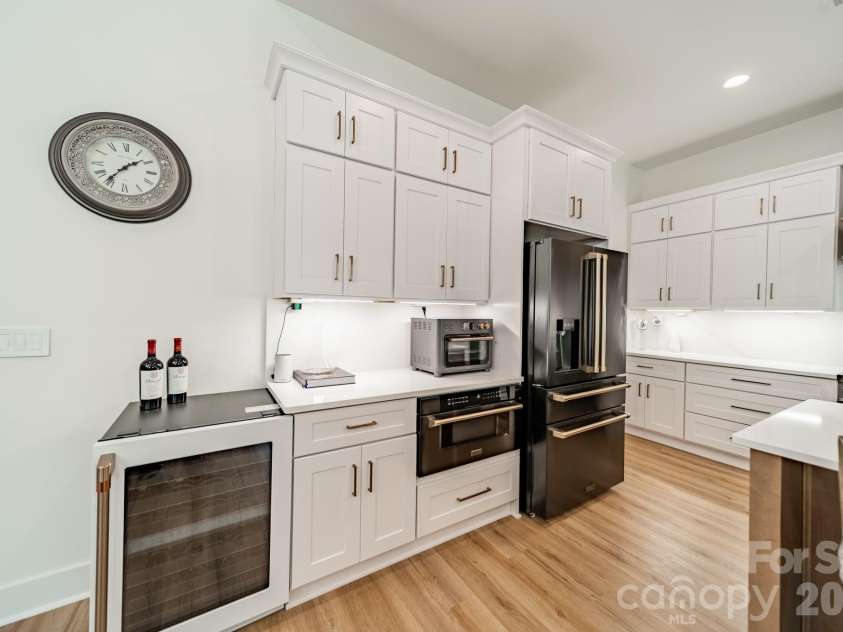 5201 Meadowland Parkway, Monroe, NC 28112.  MLS# CAR4364272, YatesRealty ID 12151. Zline Refrigerator + microwave