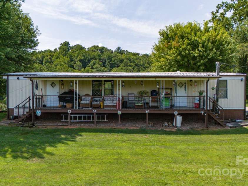 502 and  504 Old US 19 23 Highway, Candler, NC 28715.  MLS# CAR4164132, YatesRealty ID 12166. Back of 504 Old US 19/23 HWY