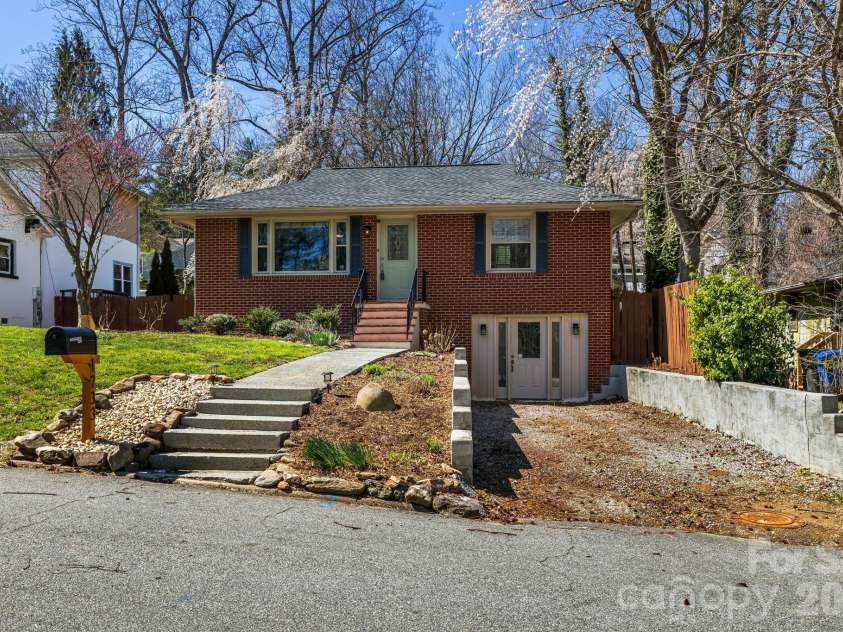 1733 Clairmont Drive, Hendersonville, NC 28791.  MLS# CAR4357860, YatesRealty ID 12169. Front