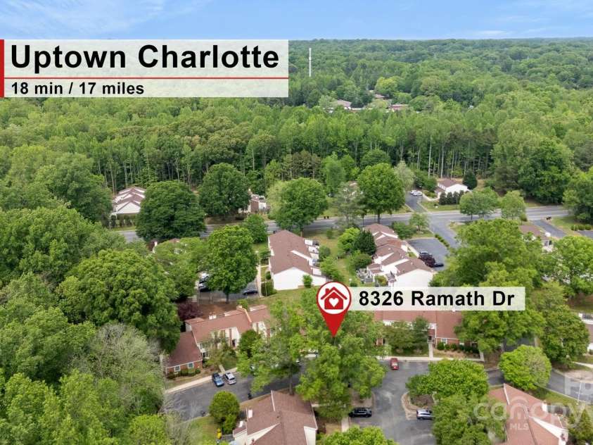 8326 Ramath Drive, Charlotte, NC 28211.  MLS# CAR4250067, YatesRealty ID 12182. Enjoy all Uptown has to offer in less than 20 minutes!
