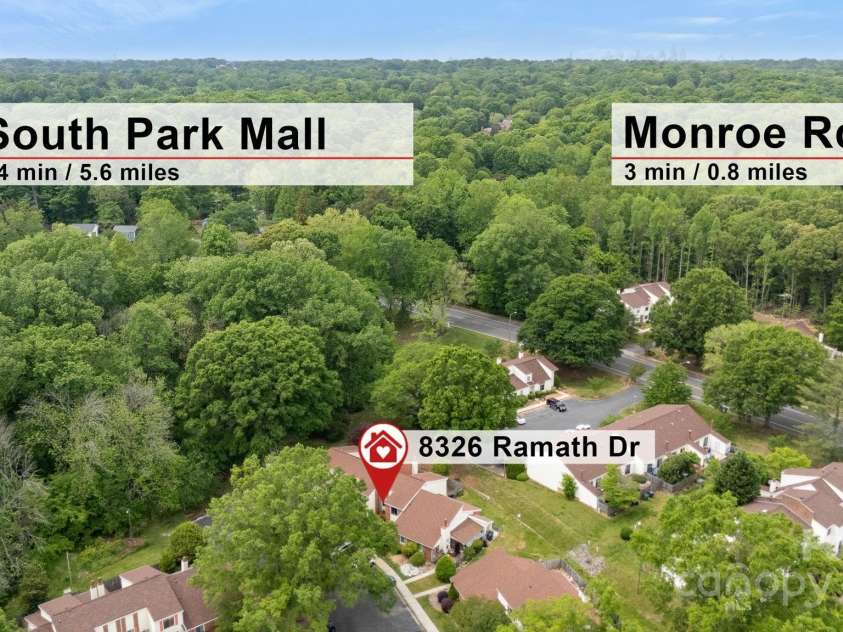 8326 Ramath Drive, Charlotte, NC 28211.  MLS# CAR4250067, YatesRealty ID 12182. Location, location, location!