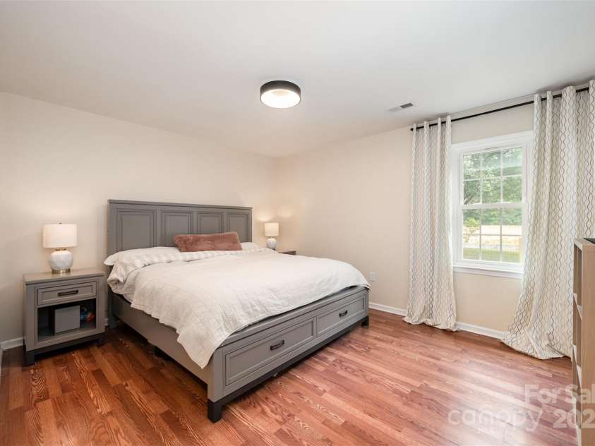 604 Chaney Road, Monroe, NC 28110.  MLS# CAR4250845, YatesRealty ID 12183. Primary bedroom.