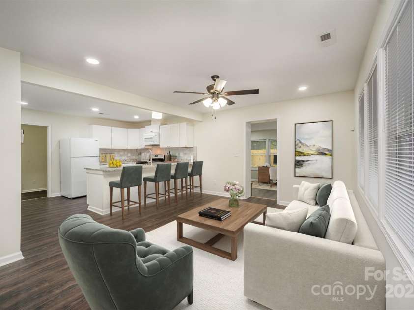 8624 Sharonbrook Drive, Charlotte, NC 28210.  MLS# CAR4226315, YatesRealty ID 12187. Virtually enhanced