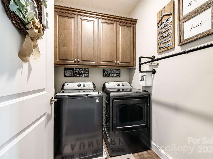 1024 Mayapple Way, Belmont, NC 28012.  MLS# CAR4223708, YatesRealty ID 12188. Laundry Room with storage