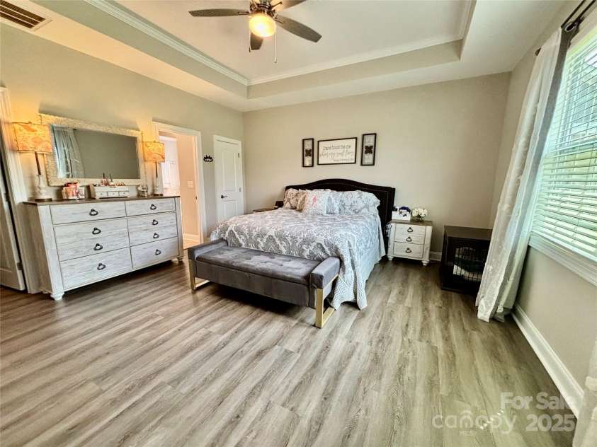 1024 Mayapple Way, Belmont, NC 28012.  MLS# CAR4223708, YatesRealty ID 12188. Primary has two closets!