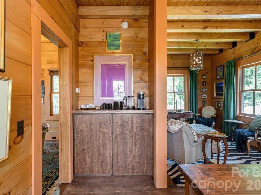 106 McCauley Drive, Asheville, NC 28803.  MLS# CAR4366972, YatesRealty ID 12192. Built in coffee bar 