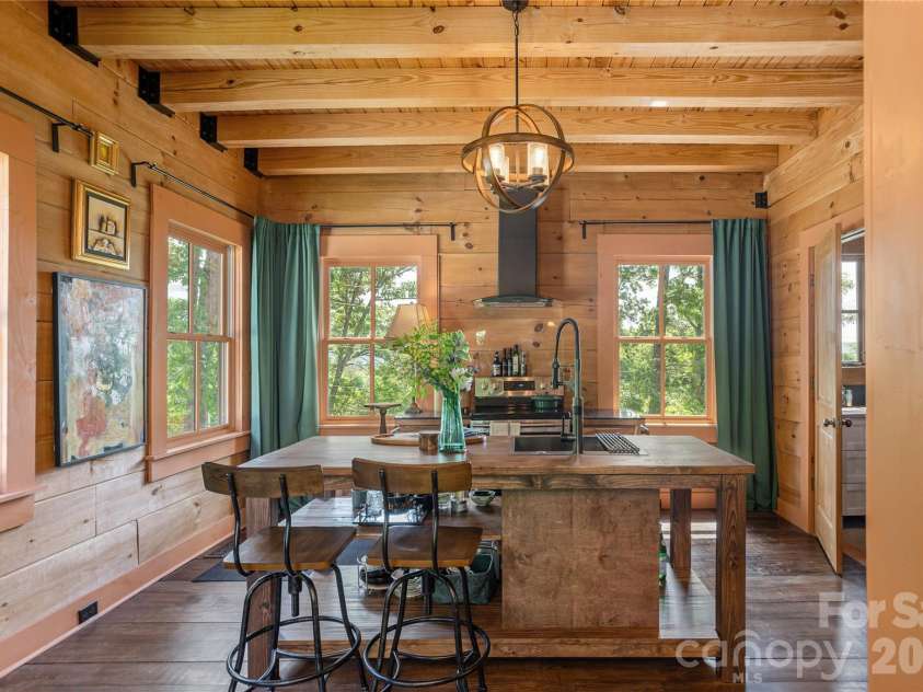 106 McCauley Drive, Asheville, NC 28803.  MLS# CAR4366972, YatesRealty ID 12192. Custom kitchen island