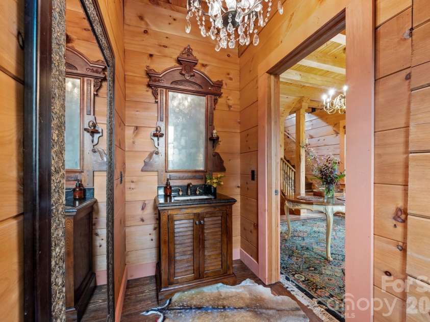 106 McCauley Drive, Asheville, NC 28803.  MLS# CAR4366972, YatesRealty ID 12192. Powder Room