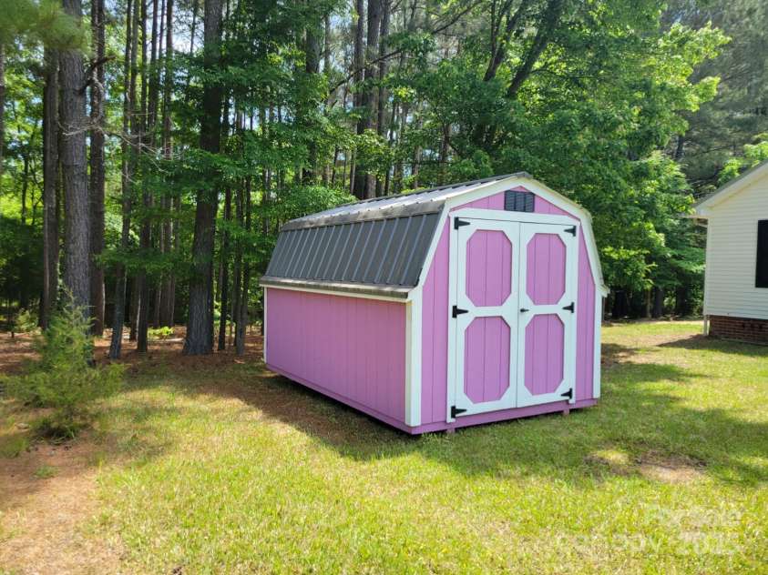 3634 Cartledge Creek Road, Mount Gilead, NC 27306.  MLS# CAR4253868, YatesRealty ID 12197. Storage Building