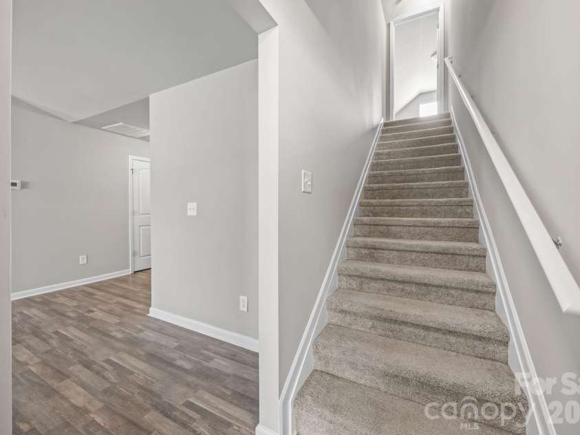 1219 Amberlight Circle, Salisbury, NC 28144.  MLS# CAR4295292, YatesRealty ID 12206. Entryway to upper level