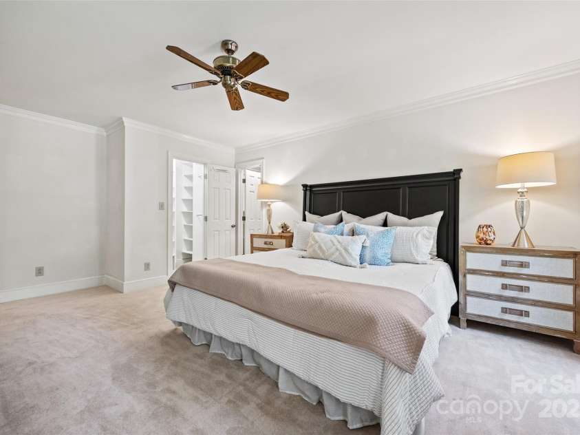 7103 Forest Ridge Road, Matthews, NC 28104.  MLS# CAR4255751, YatesRealty ID 12216. Primary bedroom on Main