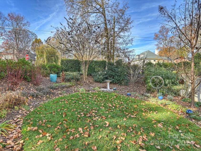 1401 Scotland Avenue, Charlotte, NC 28207.  MLS# CAR4207507, YatesRealty ID 12226. Rear Yard