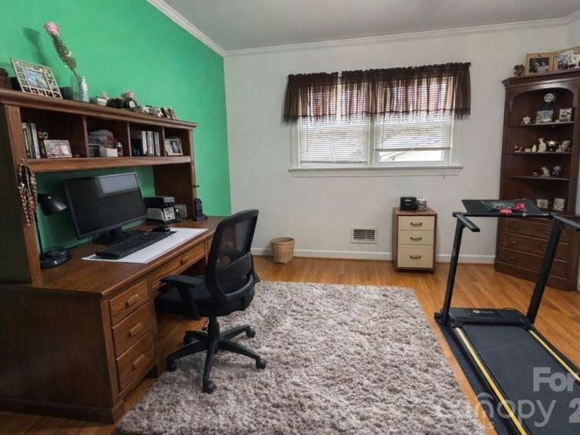 503 9th Avenue, Conover, NC 28613.  MLS# CAR4352494, YatesRealty ID 12226. *a third bedroom used as an office, this room has a half bath