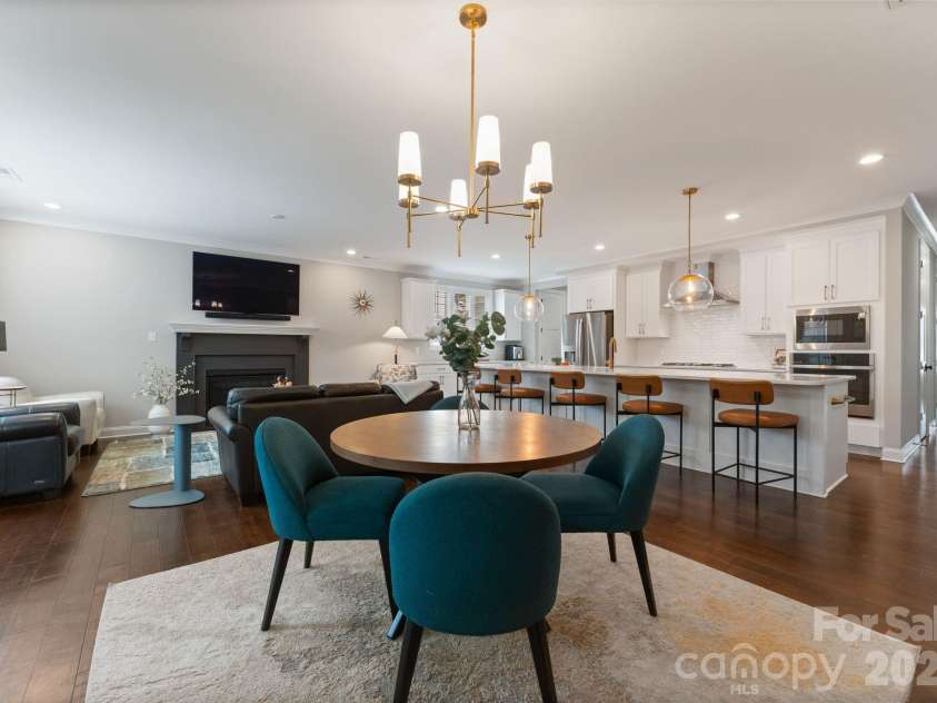 13630 Tranquil Day Drive, Matthews, NC 28105.  MLS# CAR4361521, YatesRealty ID 12229. Dining Area