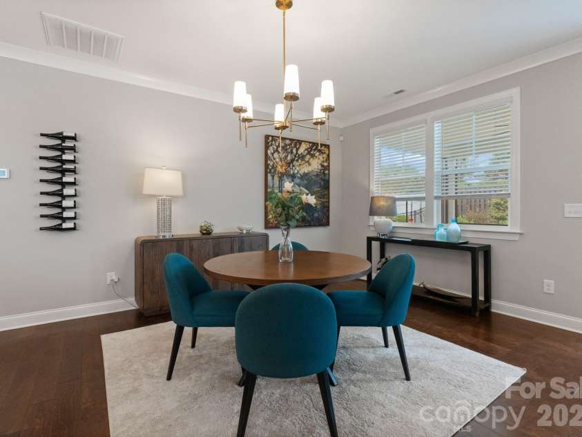 13630 Tranquil Day Drive, Matthews, NC 28105.  MLS# CAR4361521, YatesRealty ID 12229. Dining Area