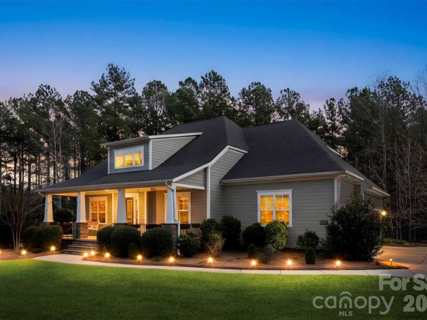 6065 Chimney Bluff Road, Lancaster, SC 29720.  MLS# CAR4334655, YatesRealty ID 12232. Grass virtually enhanced 