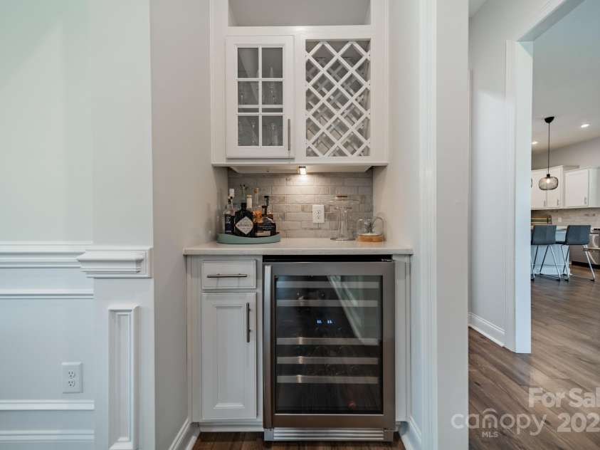 1107 Castle Road, Indian Land, SC 29707.  MLS# CAR4252791, YatesRealty ID 12237. Wine Fridge