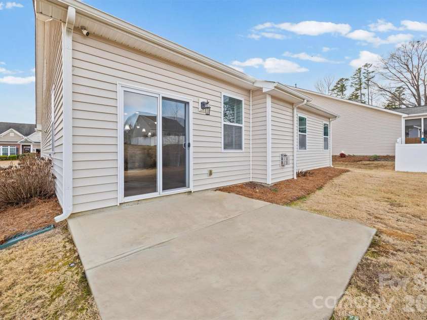 1129 Black Walnut Road, Clover, SC 29710.  MLS# CAR4334116, YatesRealty ID 12238. Back porch