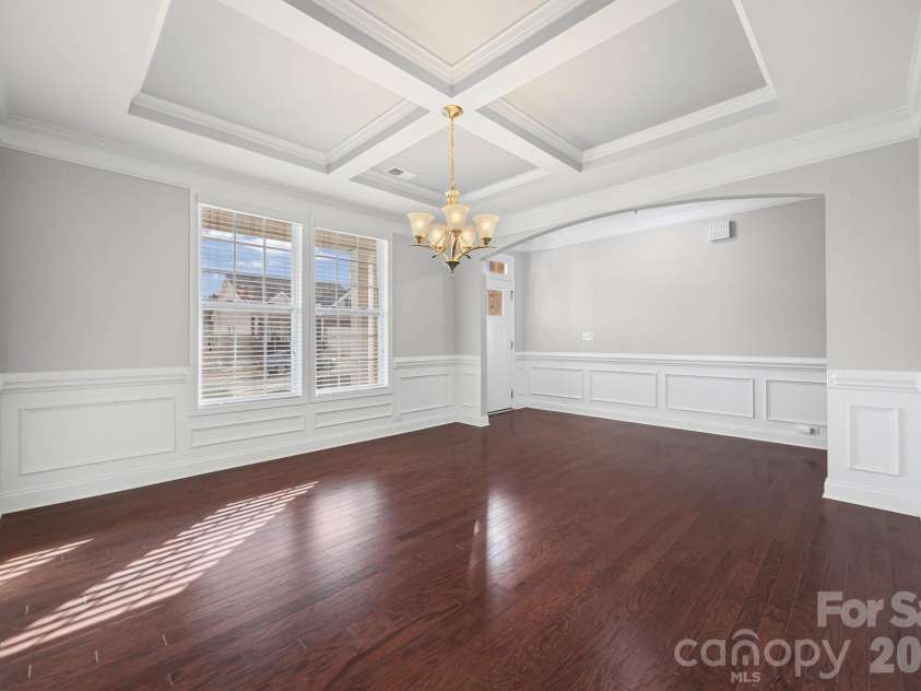 1129 Black Walnut Road, Clover, SC 29710.  MLS# CAR4334116, YatesRealty ID 12238. Dining Room and Entry