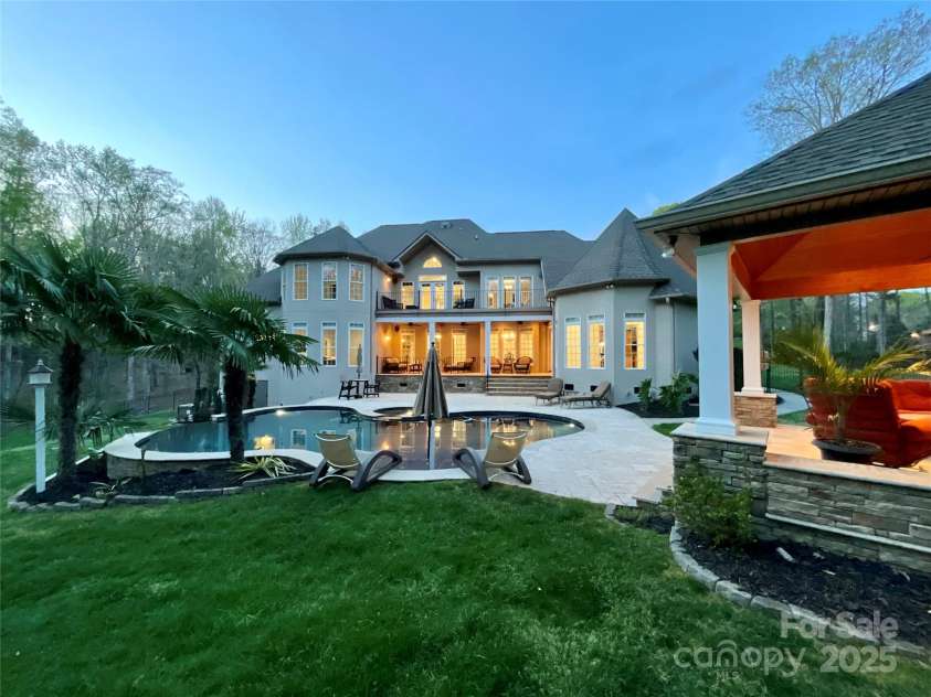 2017 Colorado Court, Lancaster, SC 29720.  MLS# CAR4239549, YatesRealty ID 12240. Evening Views of Outdoor Living