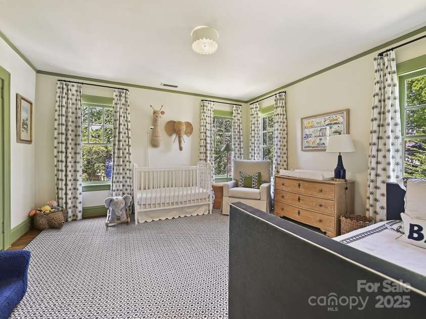 2018 Radcliffe Avenue, Charlotte, NC 28207.  MLS# CAR4248398, YatesRealty ID 12252. Bedroom 3