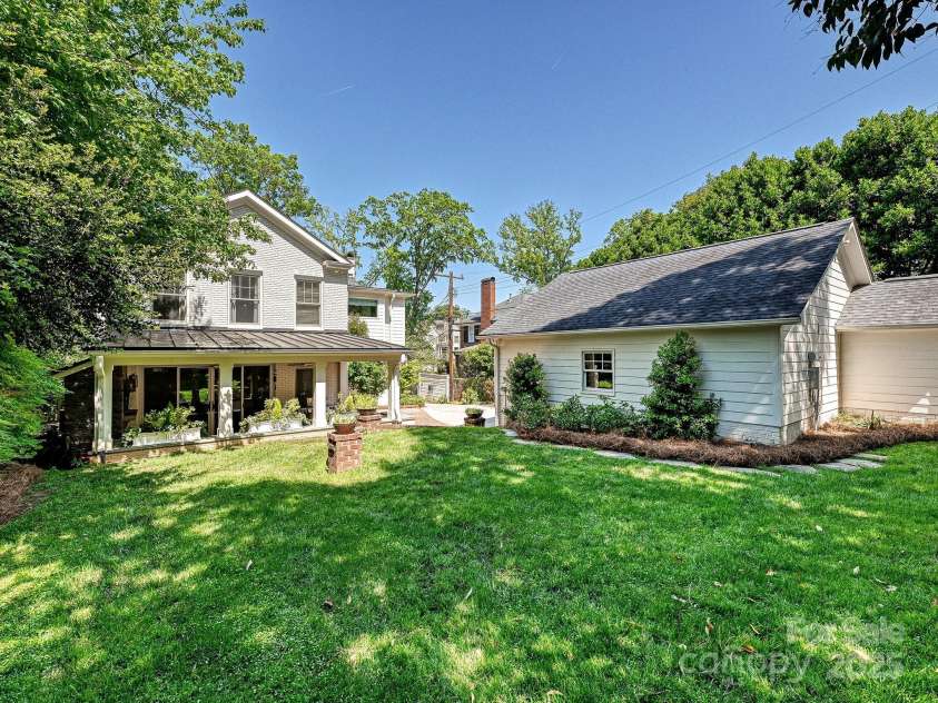 2018 Radcliffe Avenue, Charlotte, NC 28207.  MLS# CAR4248398, YatesRealty ID 12252. Rear Exterior
