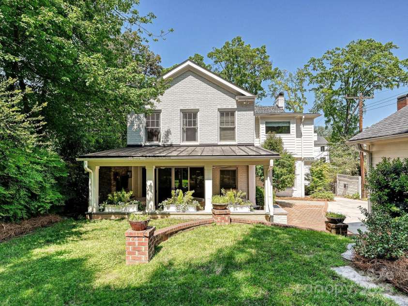 2018 Radcliffe Avenue, Charlotte, NC 28207.  MLS# CAR4248398, YatesRealty ID 12252. Rear Exterior