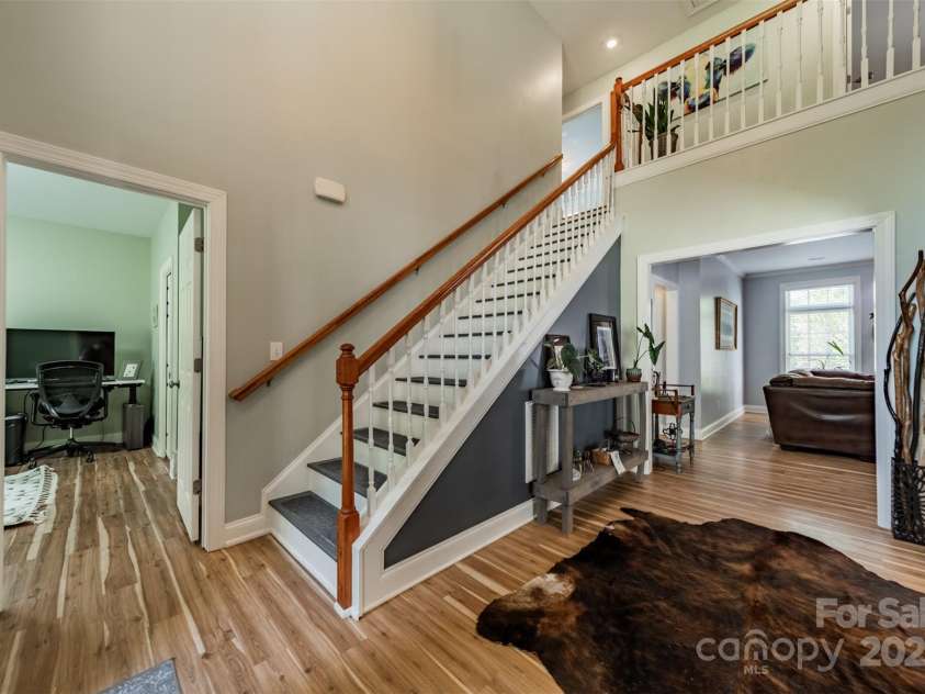 228 Red Dog Drive, Mooresville, NC 28115.  MLS# CAR4245955, YatesRealty ID 12253. A farm house with no carpet, so smart. Coreluxe Engineered Vinyl Plank Hickory Style Flooring