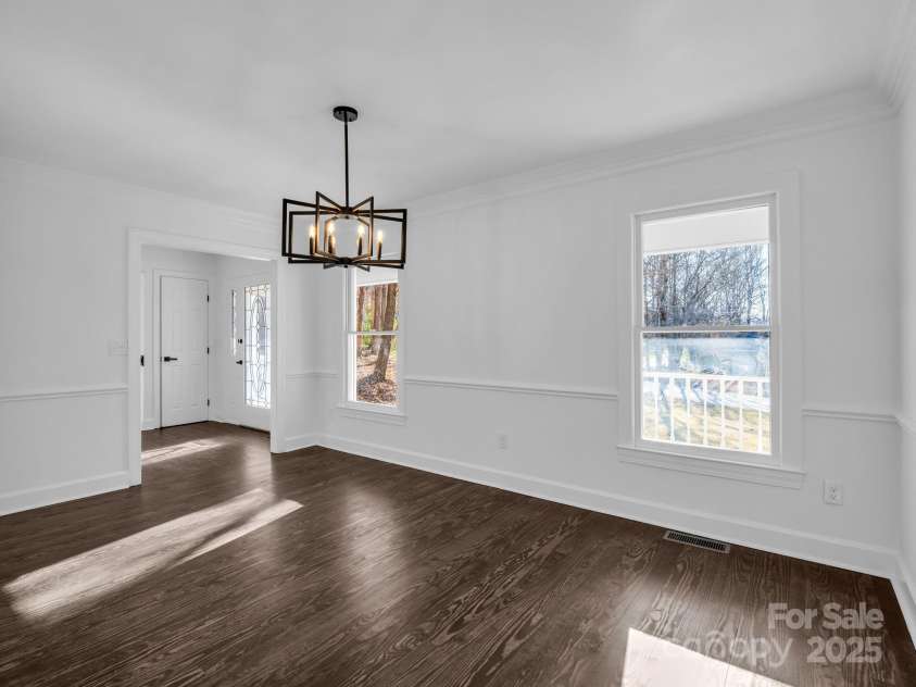 303 Fairforest Drive, Rutherfordton, NC 28139.  MLS# CAR4324733, YatesRealty ID 12262. Dinning Room