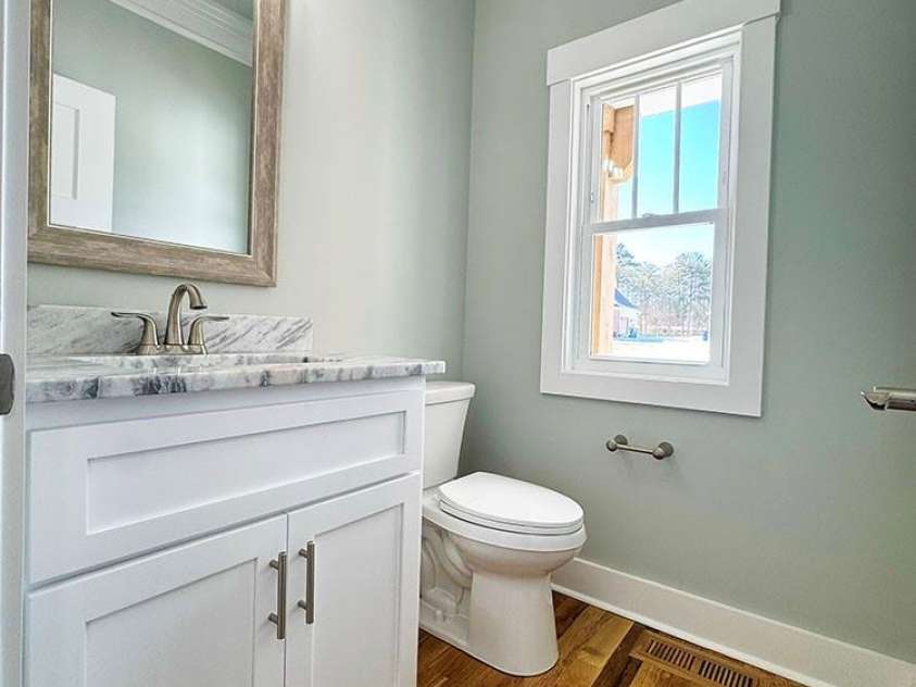 3635 46th Avenue, Hickory, NC 28601.  MLS# CAR4335990, YatesRealty ID 1227. Powder Room