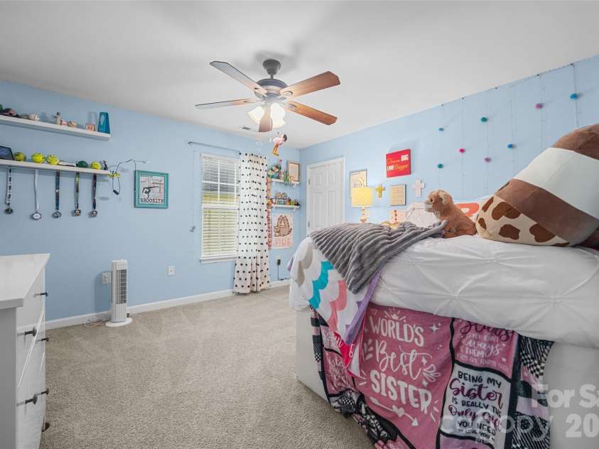 1206 Bottle Brush Lane, Harrisburg, NC 28075.  MLS# CAR4363111, YatesRealty ID 12273. Bedroom #3