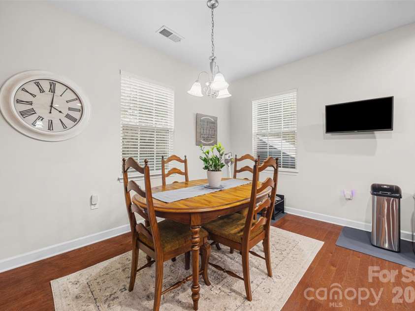 1206 Bottle Brush Lane, Harrisburg, NC 28075.  MLS# CAR4363111, YatesRealty ID 12273. Breakfast Area