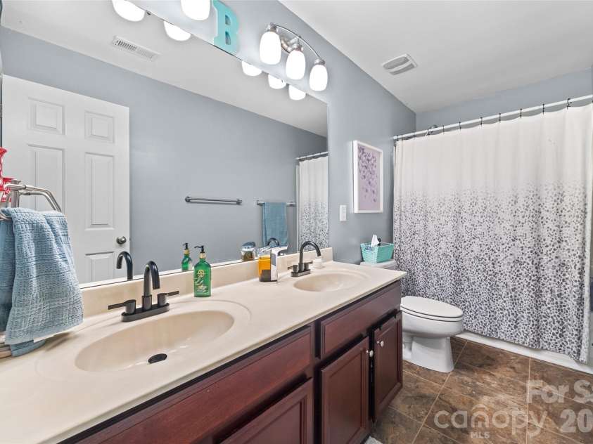 1206 Bottle Brush Lane, Harrisburg, NC 28075.  MLS# CAR4363111, YatesRealty ID 12273. Full Bath #2