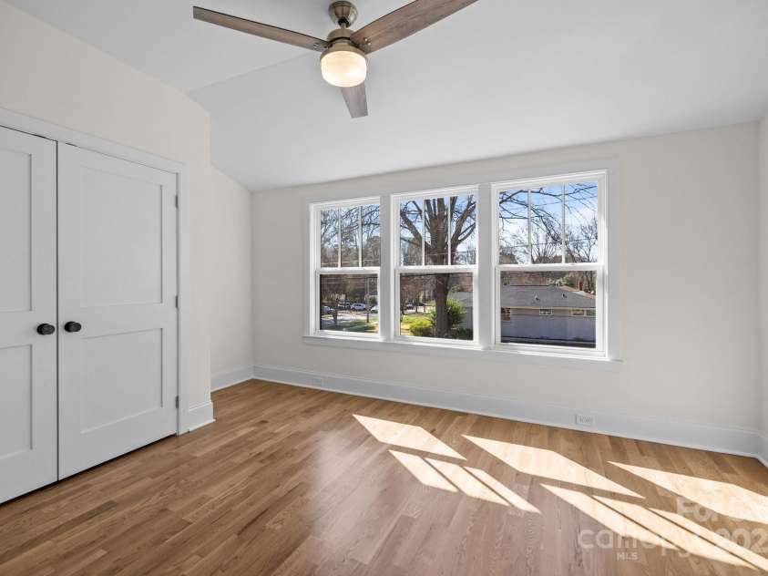 1824 Haines Street, Charlotte, NC 28216.  MLS# CAR4222128, YatesRealty ID 12278. Front upstairs bedroom