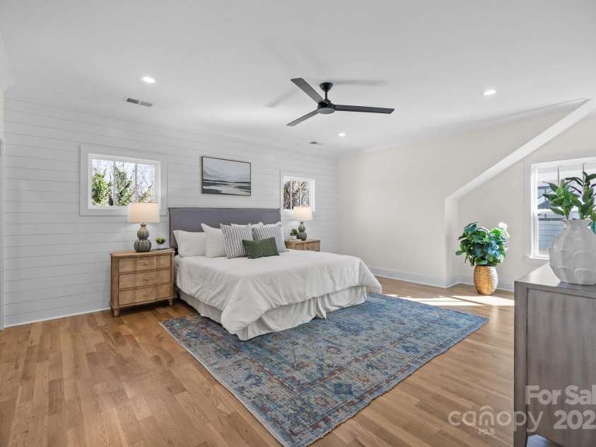 1824 Haines Street, Charlotte, NC 28216.  MLS# CAR4222128, YatesRealty ID 12278. Owners bedroom