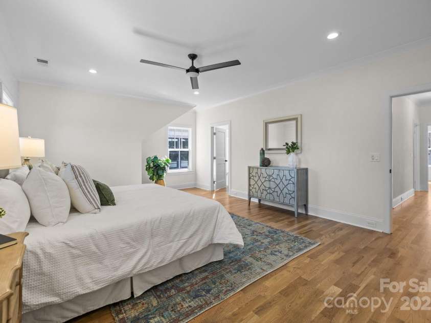 1824 Haines Street, Charlotte, NC 28216.  MLS# CAR4222128, YatesRealty ID 12278. Owners bedroom