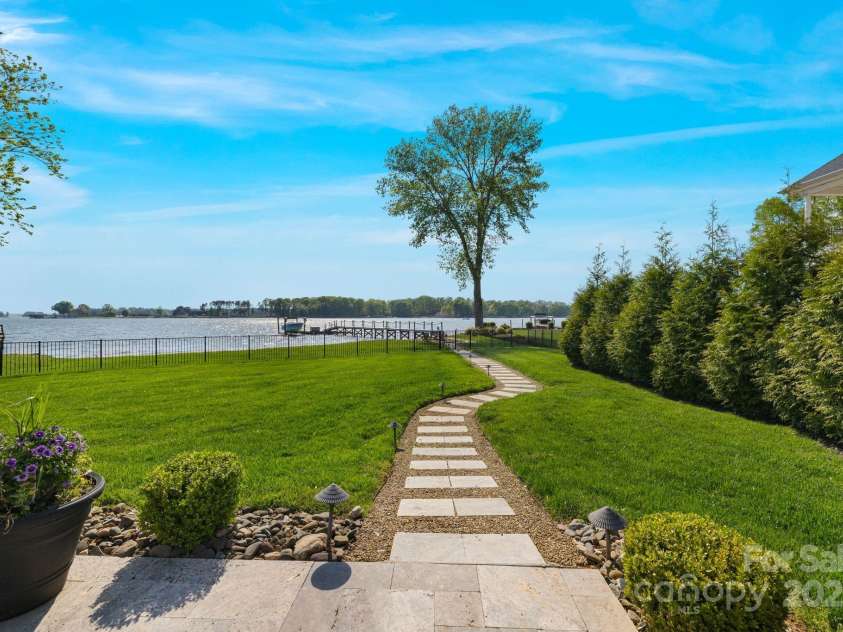 356 Yacht Road, Mooresville, NC 28117.  MLS# CAR4249554, YatesRealty ID 12280. Backyard