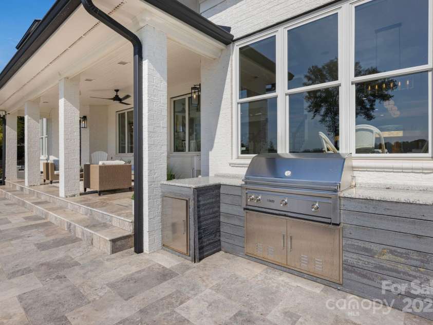 356 Yacht Road, Mooresville, NC 28117.  MLS# CAR4249554, YatesRealty ID 12280. Grilling area