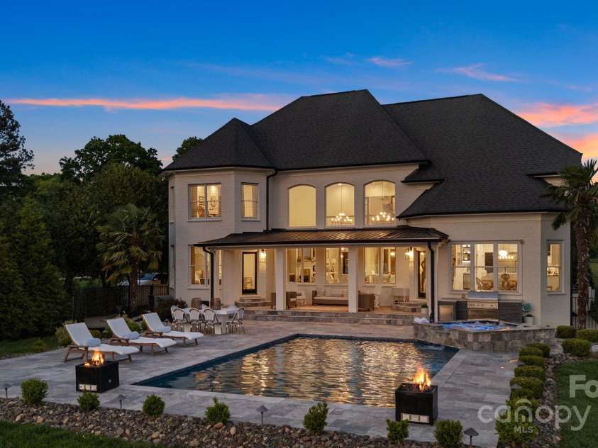 356 Yacht Road, Mooresville, NC 28117.  MLS# CAR4249554, YatesRealty ID 12280. Rear Elevation