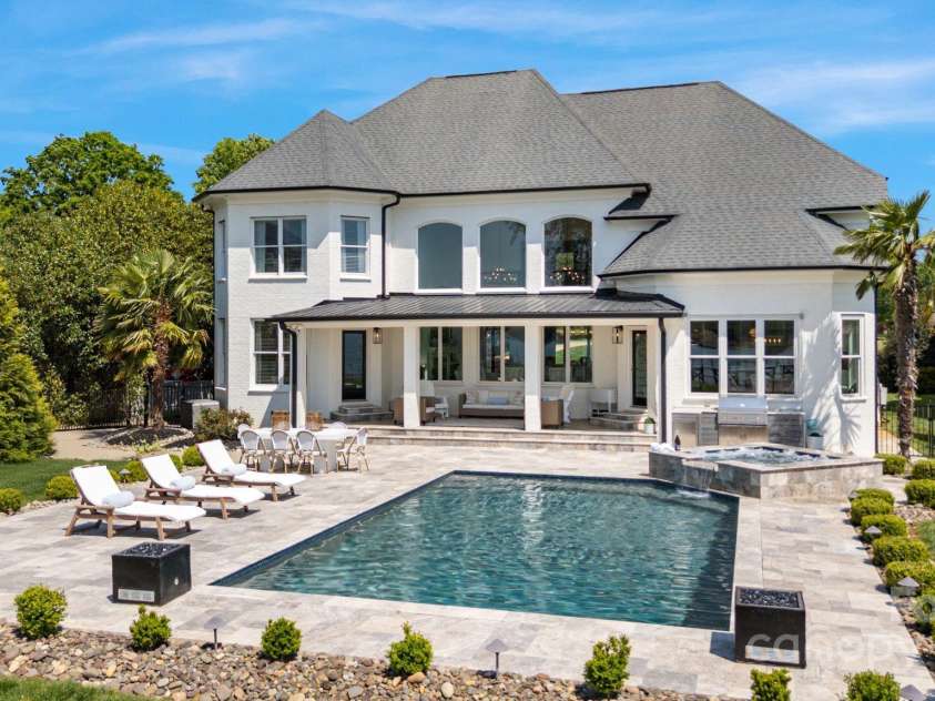 356 Yacht Road, Mooresville, NC 28117.  MLS# CAR4249554, YatesRealty ID 12280. Rear Elevation