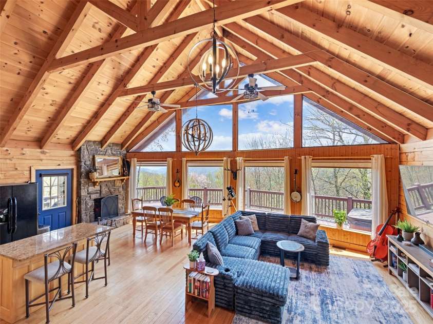 16 Sutton Knob Road, Maggie Valley, NC 28751.  MLS# CAR4256400, YatesRealty ID 12285. 