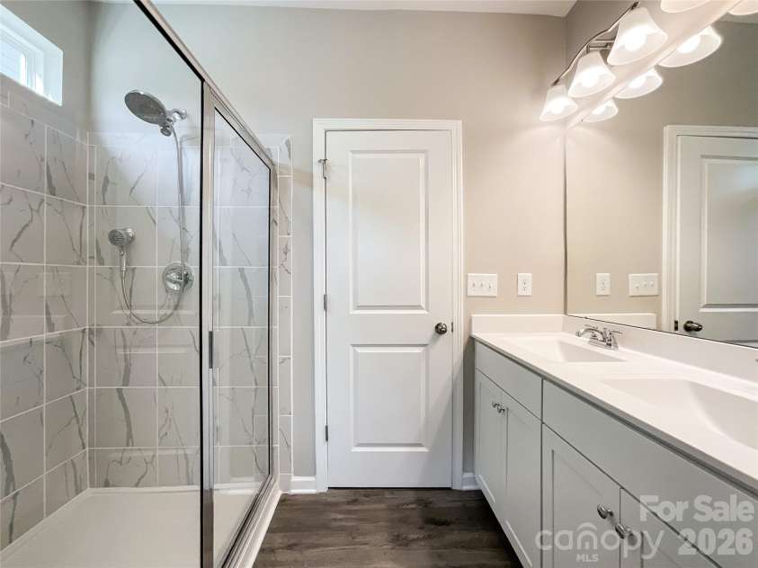 417 Kiser Lane, Locust, NC 28097.  MLS# CAR4312317, YatesRealty ID 12285. Primary Bathroom