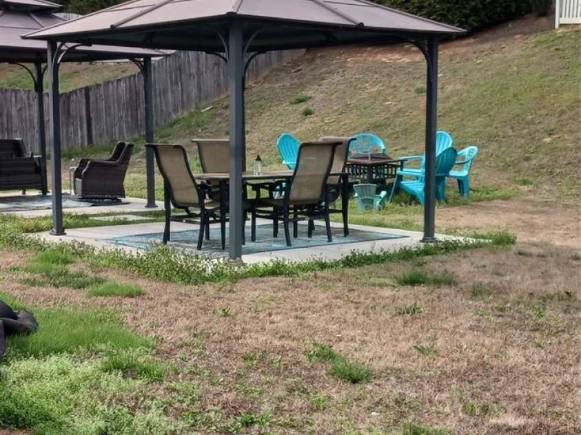 104 Lexi Mason Court, Mount Holly, NC 28120.  MLS# CAR4355179, YatesRealty ID 12292. Back Yard 
