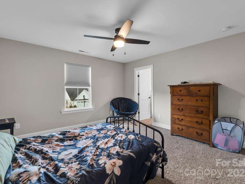 122 Round Rock Road, Troutman, NC 28166.  MLS# CAR4297796, YatesRealty ID 12298. Bedroom 3 - Upper