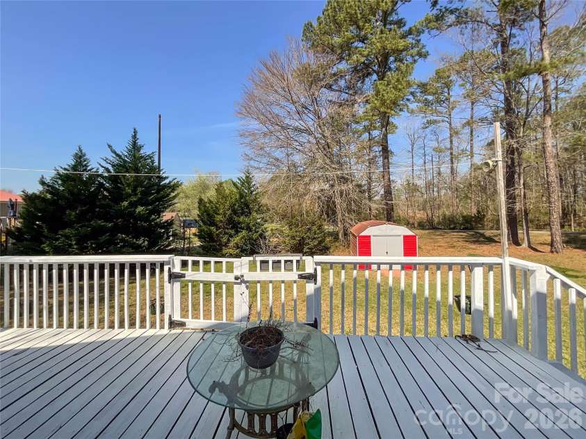 6708 Aerowood Circle, Waxhaw, NC 28173.  MLS# CAR4362995, YatesRealty ID 12298. Back Deck 2